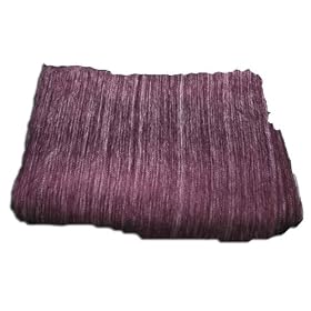 Extra 40% Off Soft 100% Alpaca Wool Blanket Reversible throw blanket Luscious Dark Purple Color Cream Features