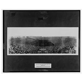 Historic Print (S): Formal opening of the new Michigan Stadium, Ann Arbor, October 22, 1927, Ohio State Univ