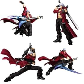 Devil MAY CRY 3 Dante 6' PVC Figure Revoltech Joints