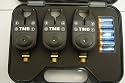 Carp Fishing - 3 x Bite Alarms, protective case + batteries. Carp / Coarse Fishing Alarms