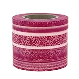 スクラップホリック マスキングテープ3巻セットフレーム【ピンク】 SCH-MKT1-PK