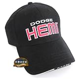 Dodge HEMI Hat Cap in Black (Apparel Clothing) by Gregs Automotive LLC