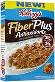 Kellogg's Fiber Plus Antioxidants Caramel Pecan Crunch Cereal, 15.5 oz by Kellogg's Discounts