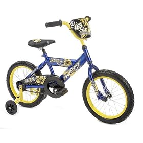 Click here to buy Huffy Pro Thunder Boys 16-Inch BMX Bike by Huffy.