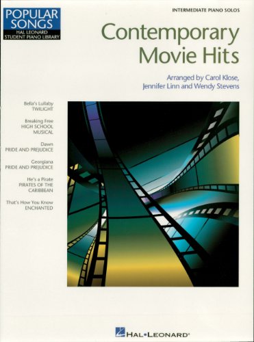 Contemporary Movie Hits Songbook: Intermediate Piano Solos (Popular Songs: Hal Leonard Student Piano Library)