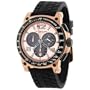 Stuhrling Original Men's 234.334655 Sportman 'Olympian' Chronograph Rubber Strap Watch