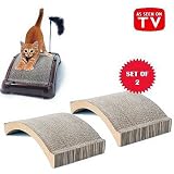 2, EMERY CAT, BOARD REFILLS, and, 1, EMERY, CAT, BOARD, COMBO, SET, -AS SEEN ON TV-, Patented abrasive emery surface, Bonus furry play toy and catnip included, in, EMERY Cat Board, is, about, 18"L x 12"W x 4."H, REFILL is about, 16"L x 8.75"W x 4"T, UPC 989898153664