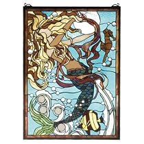 19 Inch W X 26 Inch H Mermaid Of The Sea Window Windows