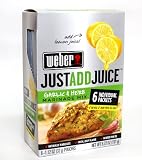 Weber Just Add Juice Garlic and Herb Marinade Mix 6 pk. by Weber On Sale