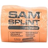 SAM Rolled Splint 36", Orange/Blue