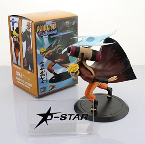 Flying Cola 6" Uzumaki Naruto Battle Ver. Immortal Model Fuuton Spiral Shuriken Pvc Action Figure Collection Model Toy