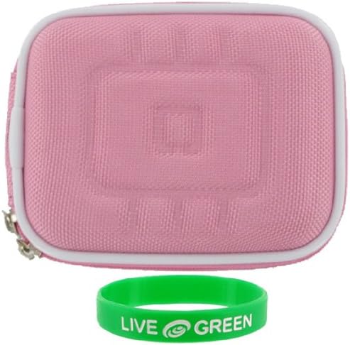 Nylon Hard Shell Carrying Case (Pink) for Kodak Zi6 HD Pocket Video Camera
