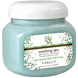 PINNACLE SOOTHING SPA Effervescent Moisturizing Mineral Manicure Soak New Zealand Kiwi with Hemp 12 oz.