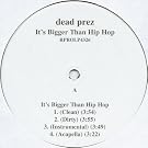 It's Bigger Than Hip-Hop [Vinyl]