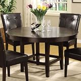 Modus Furniture 2Y2162R48 Bossa 48-Inch Round Counter Height Dining Table, Dark Chocolate