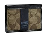 COACH�i�R�[�`�j�J�[�h�P�[�X �w���e�[�W �X�g���C�v �X���� �J�[�h �J�[�L�~�l�C�r�[�y���s�A���i�z
