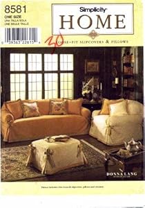 Amazon.com: couch slipcover patterns: Home &amp; Kitchen
