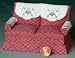 Miniature Basket Embroidered Chair Set Kit by Lindee's Little Linens