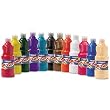 Prang Ready-to-Use Tempera Paint, 16-Oz., 12-Pack of Assorted Colors (21696)