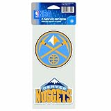 NBA Denver Nuggets 4-by-8 Die Cut Decal