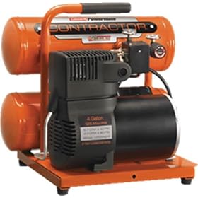 Coleman Powermate Contractor Series Oil Lubricated Air Compressor, 4 Gallon Tank #CS0200412