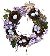 Hydrangea nest wreath