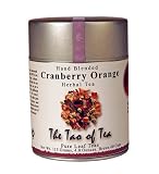 The Tao Of Tea Herbal Tea Cranberry Orange, 4-Ounce Tin (Pack of 2)