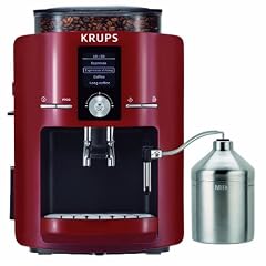 Krups EA 8255 Espresso-Kaffee-Vollautomat Piano rot/schwarz, Stiftung Warentest GUT 12/2010
