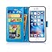 iPhone 7 Plus Case,7 Plus Case,iPhone 7 Plus Case Leather,Creativecase [Wallet Case]PU Leather Flip Case [Magnetic Closure]+Lanyard Case for iPhone 7 Plus 5.5 inch