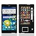 URAKKI® Black Retro Vending Machine Design on Hard Slim Fit Phone Case Cover for ZTE Grand X Max Z787 / ZTE Grand X Max + Plus Z987