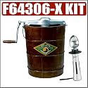 White Mountain F64306-X 6 Qt. Hand Crank Ice Cream Maker