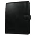 Kroo New iPad 4G LTE Case Leather Manhattan Portfolio with Kick Stand (Black)