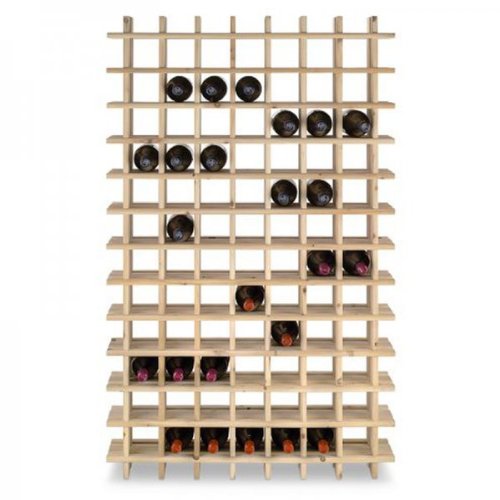 84-Bottle Cubby Wine Rack (Natural) (55
