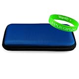 Brand New Hard Blue Cube Case for Samsung Galaxy SCH-I800 7 inch Touchscreen Mobile Tablet WIFI 3G Verizon Android 2.2 + Live * Laugh * Love Vangoddy Wrist Band