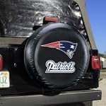 New England Patriots NFL Black Tire Cover