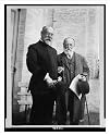 Historic Print (L): [John Philip Sousa standing with Camille Saint-Sa&euml;ns]