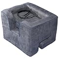 PetGear Booster Car Seat - Charcoal (Medium)