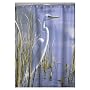 Creative Bath Foggy Morning Egret Shower Curtain