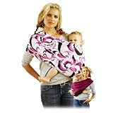 Reversible Pouch Sling in 'Sugar Sugar' by Rockin' Baby
