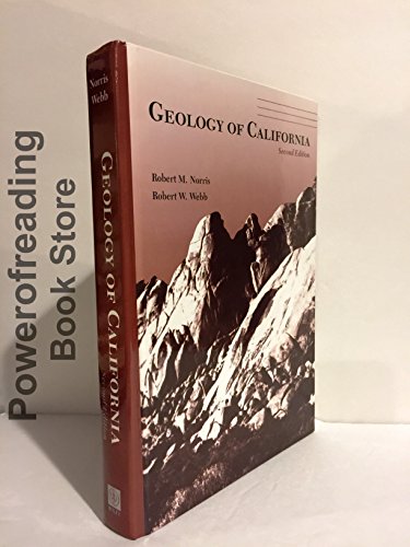 Geology of California/Book and Geologic Map of California, by Robert M. Norris, Robert W. Webb