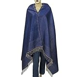IMAGE OF Wrap and Shawl Paisley Jacquard Silk Womens Accessory (bssl106)