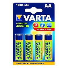 VARTA Longlife Accu Ready2Use Mignon AA 1600 mAh, 4er Pack