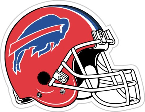 NFL Buffalo Bills 12-Inch Vinyl Helmet Magnet