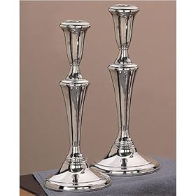 9 Sterling Candlesticks - Set of 2