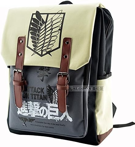 Anime Attack on Titan Cartoon Cosplay Backpack School Bag Shoulders package