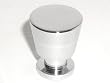 Top Knobs-Nouveau II Collection M550 Knob in Polished Chrome