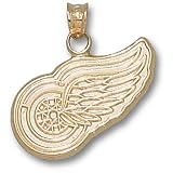 Detroit Red Wings NHL Logo 5/8 Pendant (10kt)
