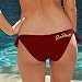 NCAA Arizona State Sun Devils Ladies Fanatic Bikini Bottom - Maroon