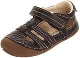 Stride Rite SRT SM Calf Sandal (Infant/Toddler),Dark Brown,4 ....