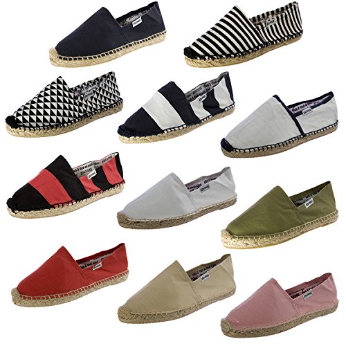 SOLUDOS Women's Cotton Jute Espadrilles Shoes Various Colors
